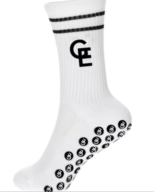 GripElite Premium Grip Socks - Hvit